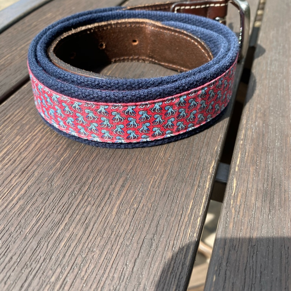 Vineyard Vines Octopus Belt